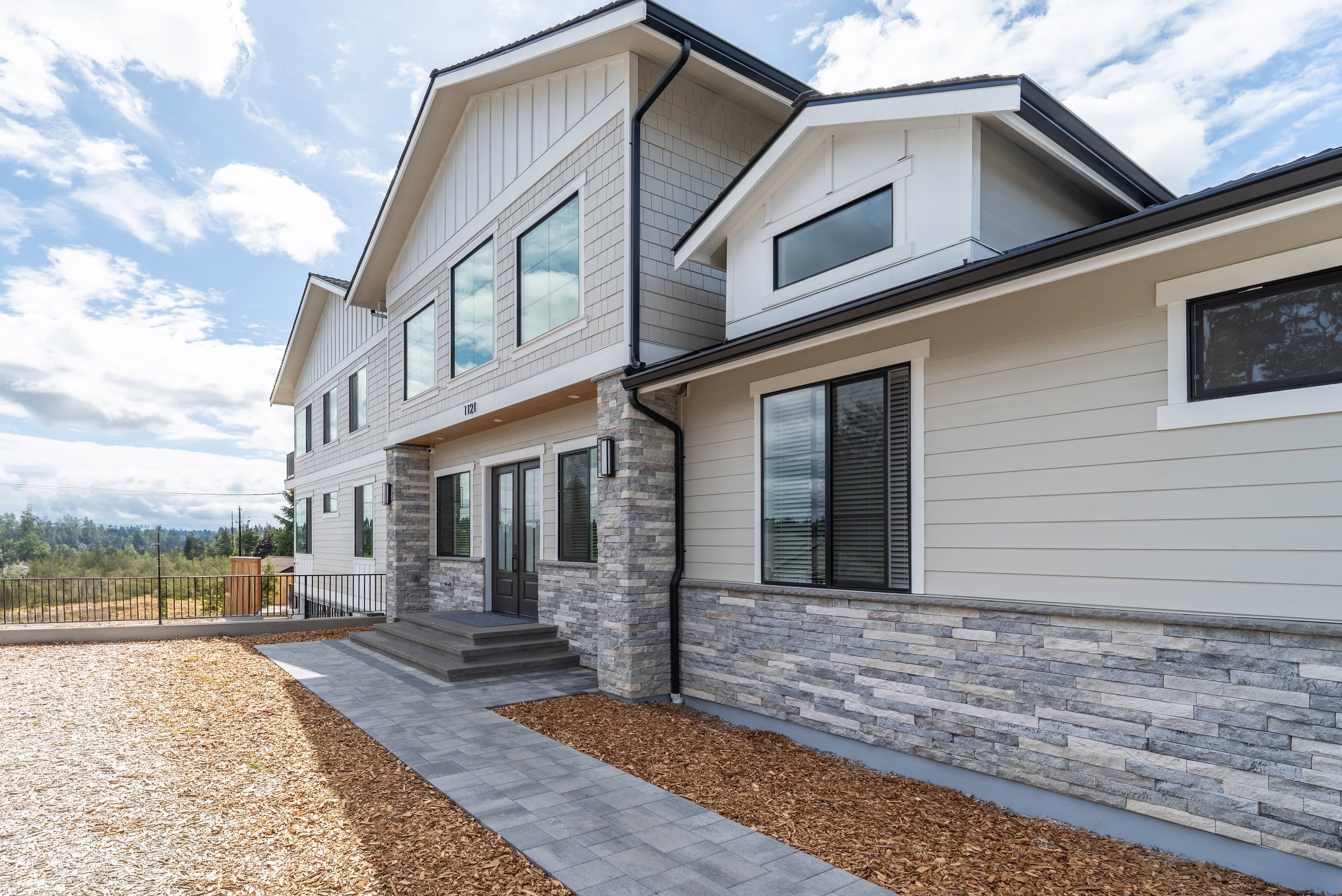 The custom-built Emerald City residence